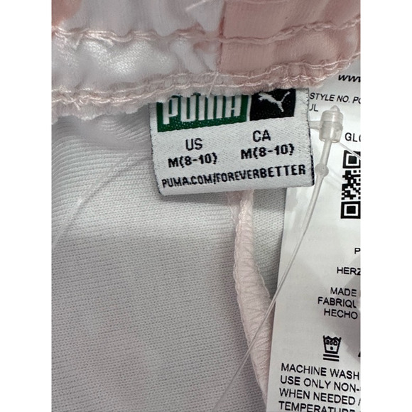 PUMA 2-Piece Shorts Set Athletic Pants Elastic Stretch Fabric Multicolor M NWT - Picture 9 of 11